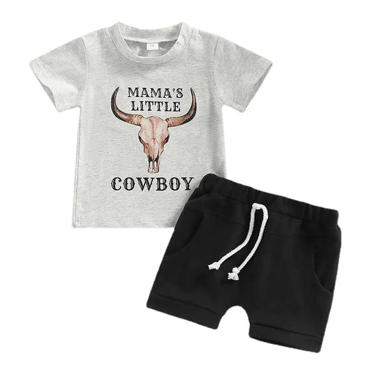 Whimsical Cow Print Baby Boy Suit: Style and Comfort Combined!